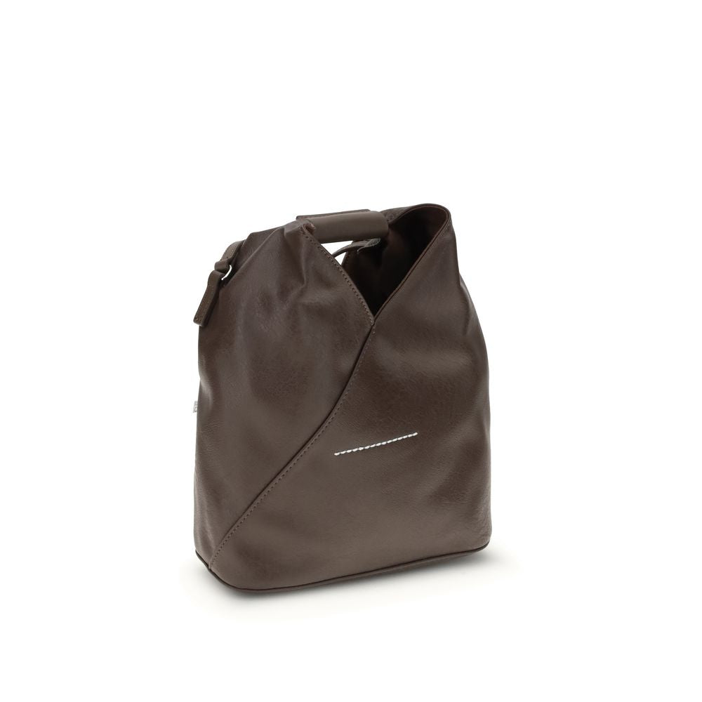 Brown Polyethylene Handbag