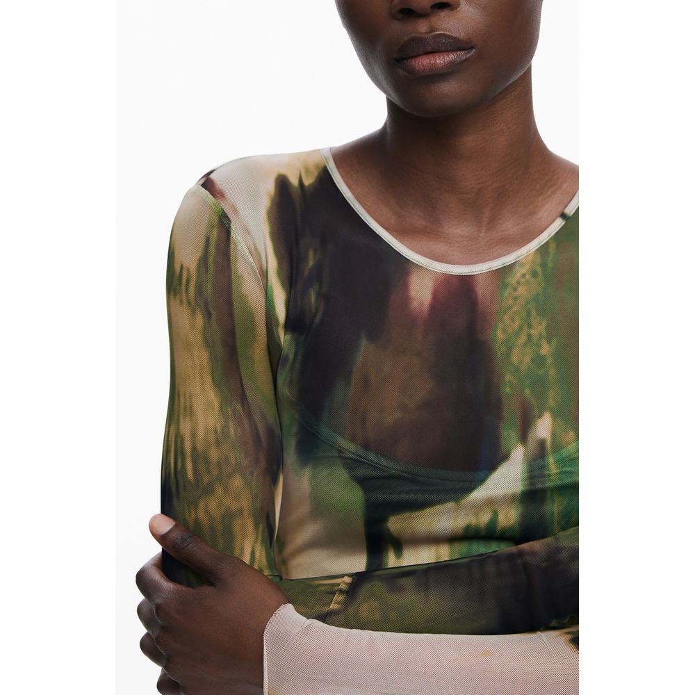 Verde Polyester Women Dress