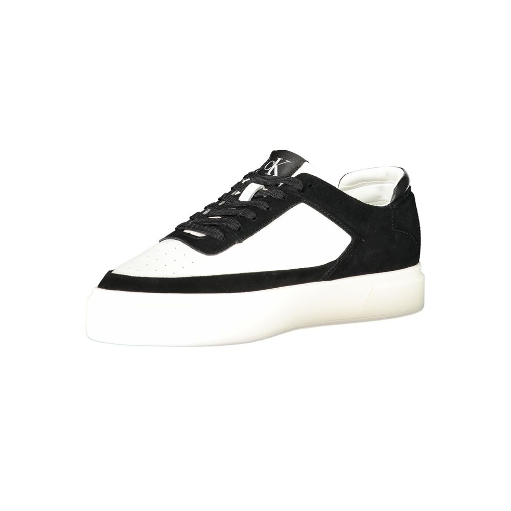 Bianco Polyurethane Men Sneaker