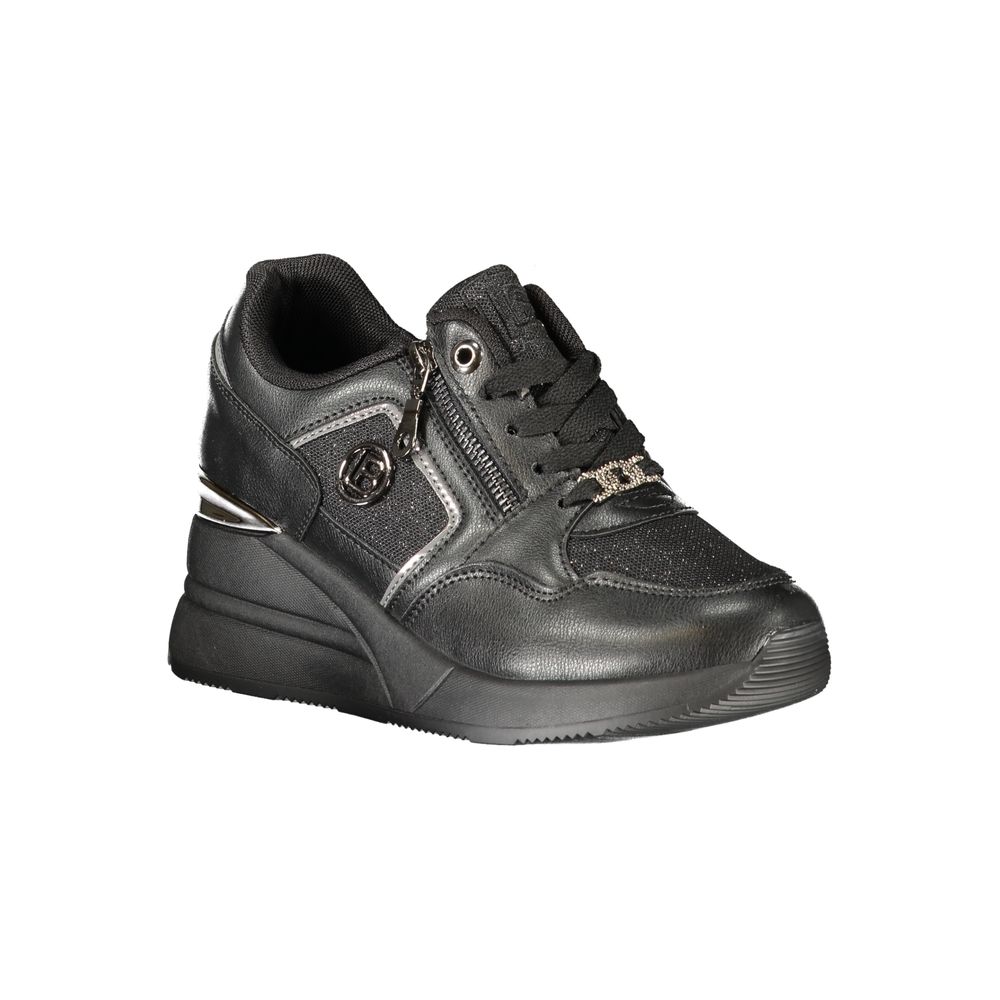Nero Polyurethane Women Sneaker