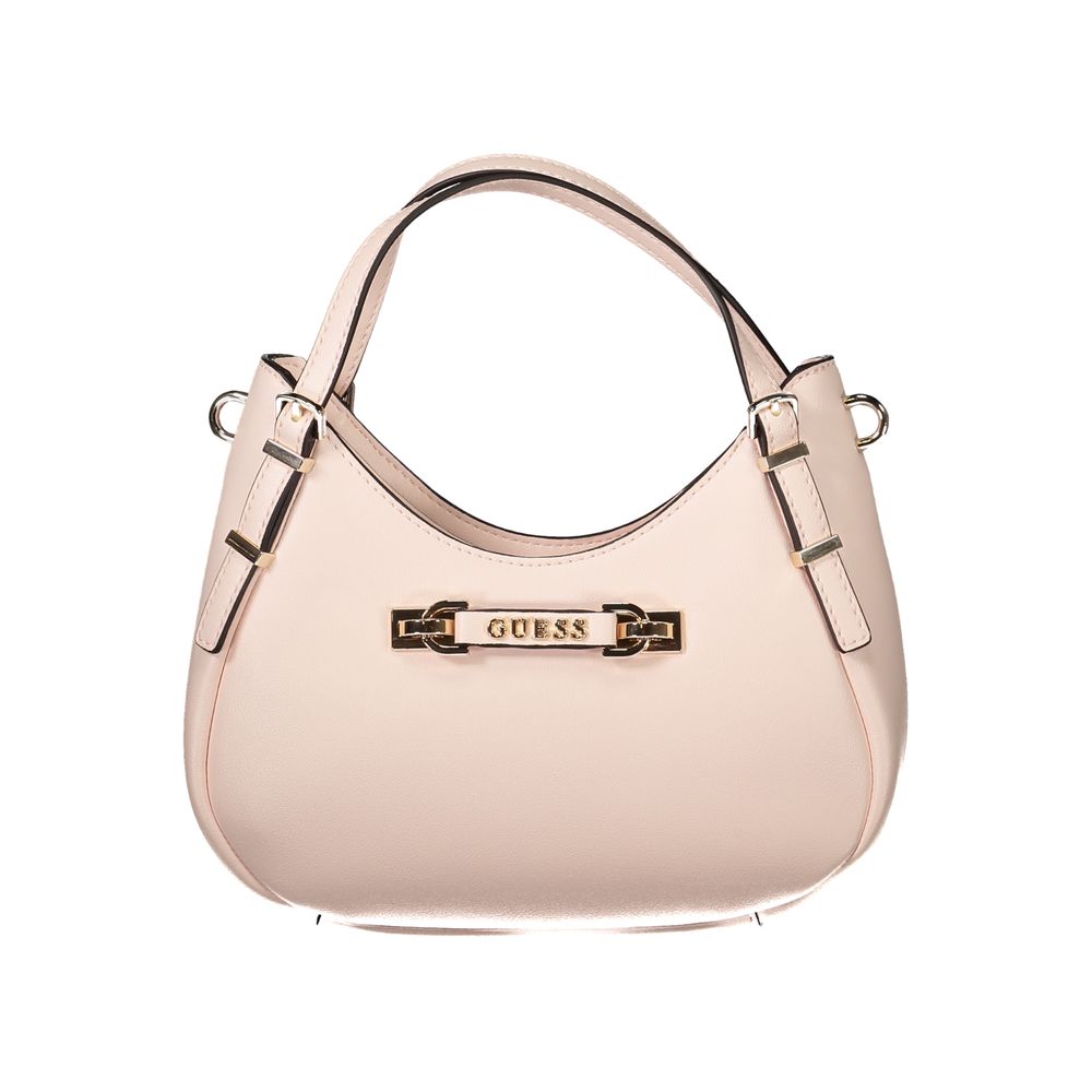 Rosa Poliuretano Women Handbag