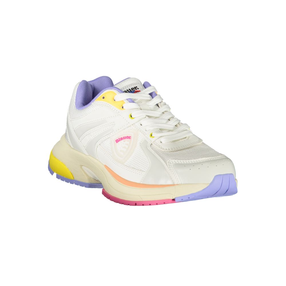 Bianco Polyurethane Women Sneaker