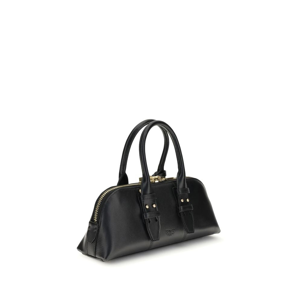 Black Calf Leather Bos Taurus Handbag