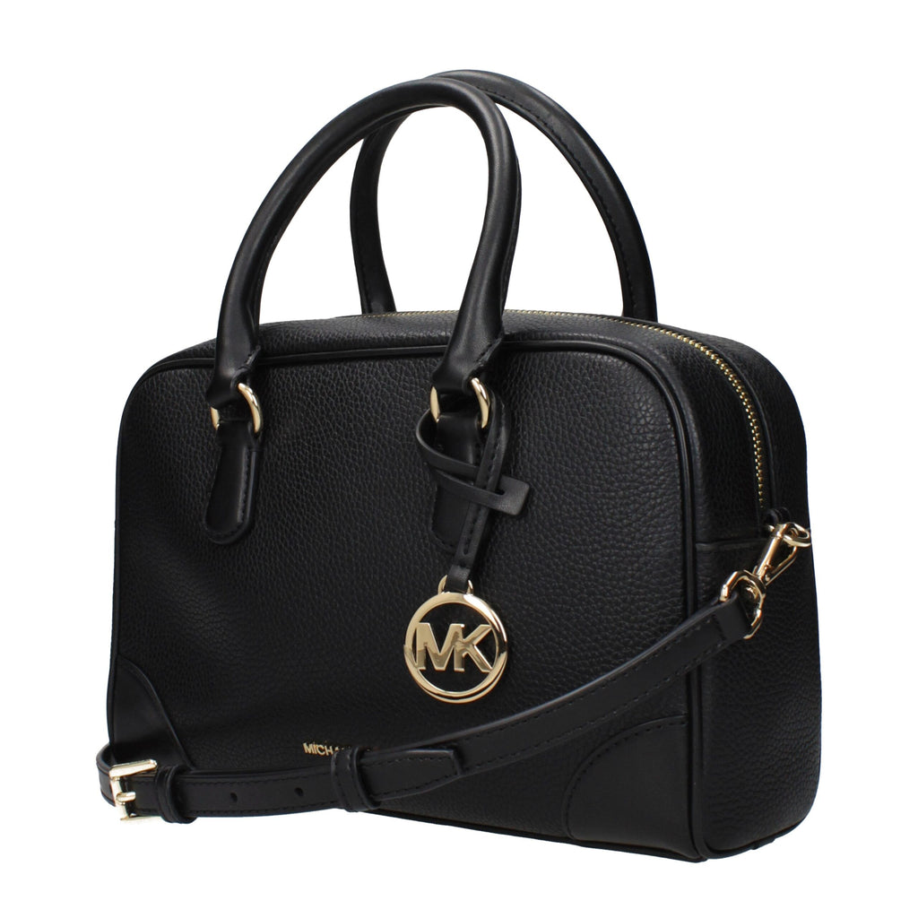 Black Leather Handbag