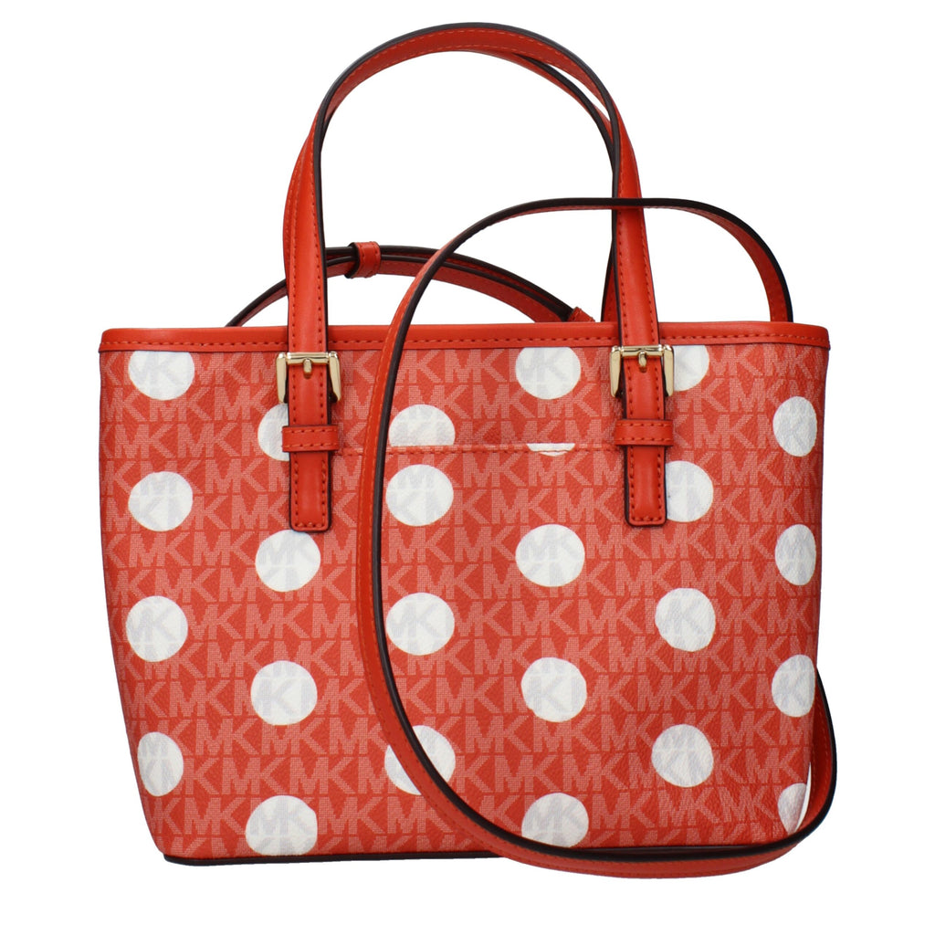 Orange Fabric Handbag