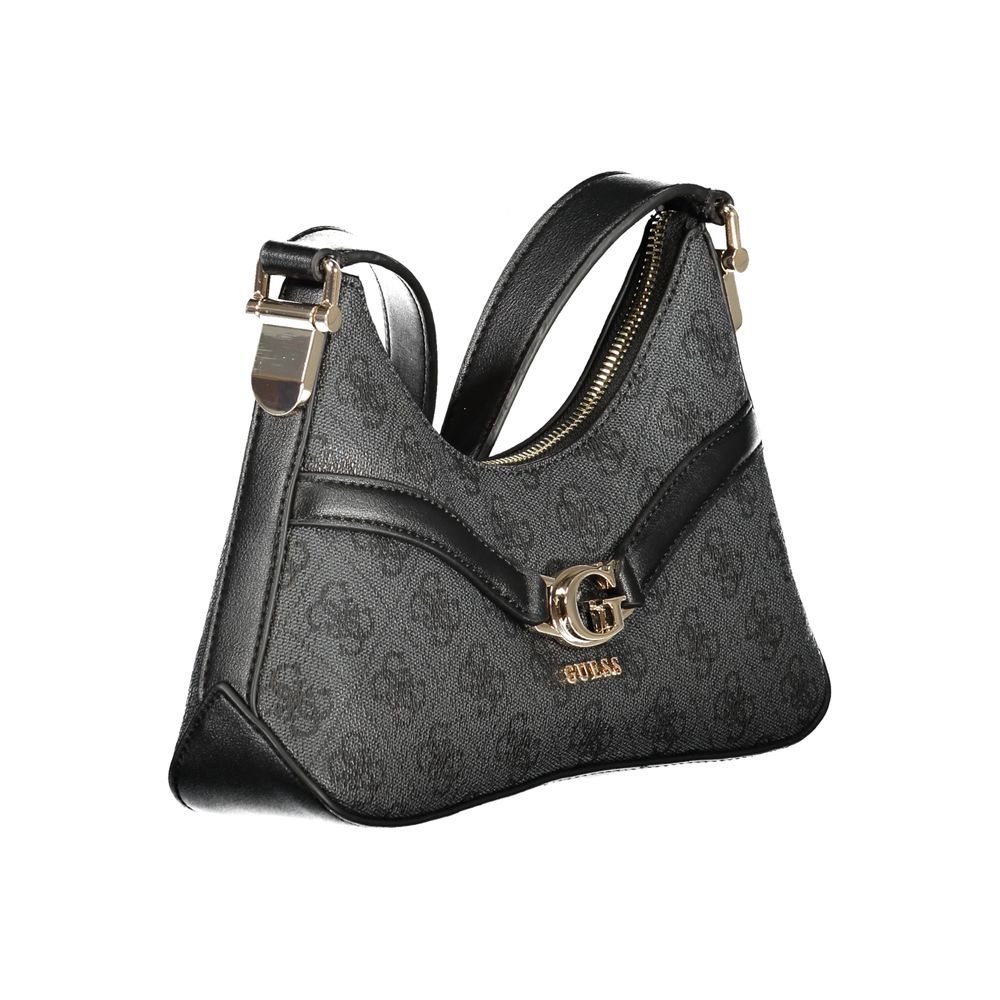 Nero Poliuretano Women Shoulder Bag