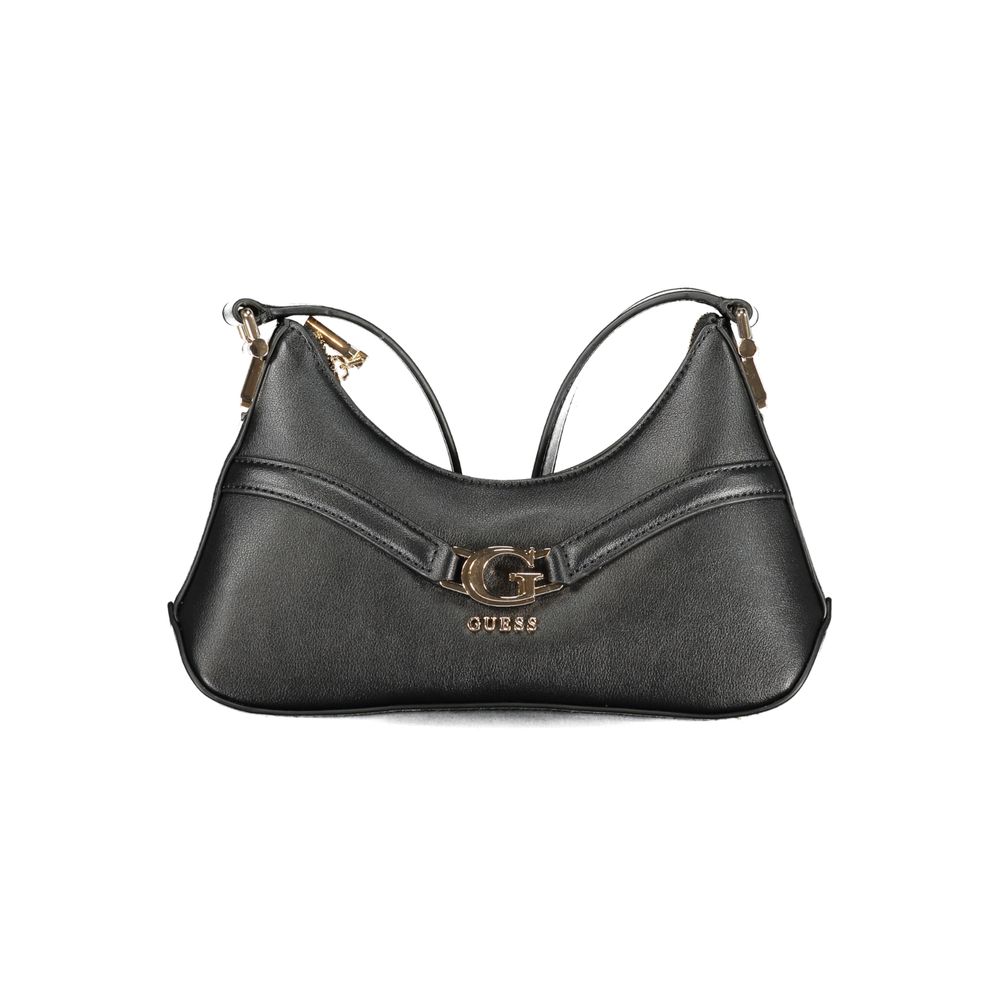Nero Poliuretano Women Shoulder Bag