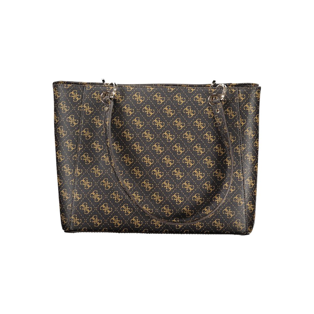 Marrone Poliuretano Women Handbag