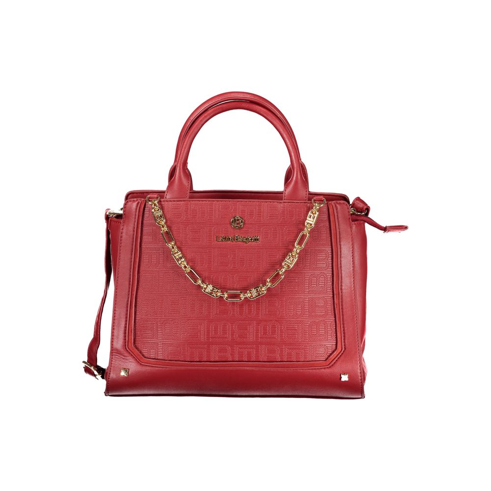 Red PVC Women Handbag