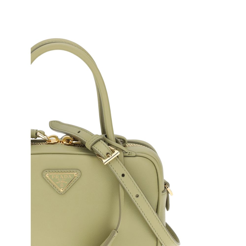Bicolor Calf Leather Bos Taurus Handbag
