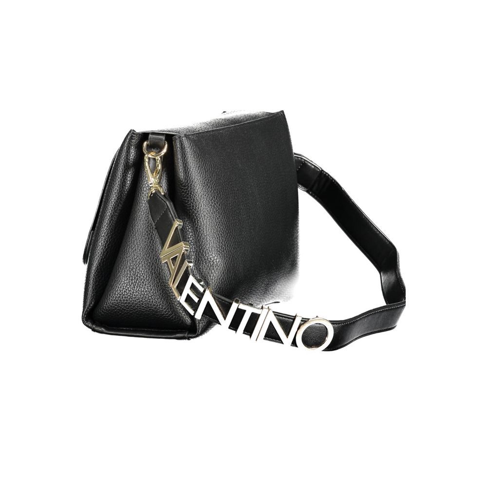 Nero Polyurethane Women Handbag