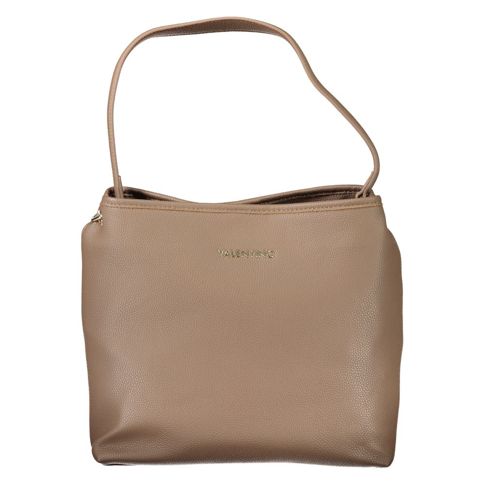 Marrone Poliuretano Female Shoulder Bag