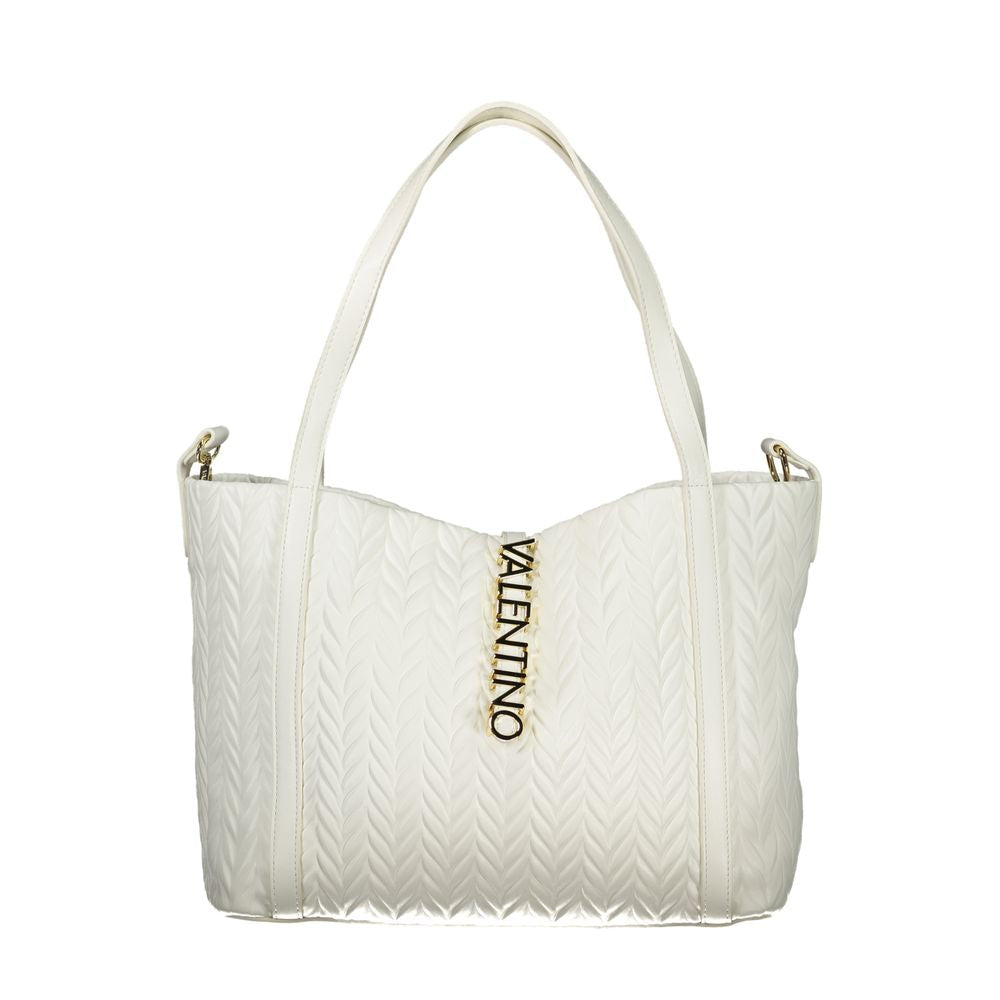 Bianco Poliuretano Women Handbag