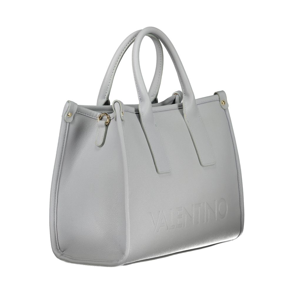 Azzurro Polyurethane Women Handbag