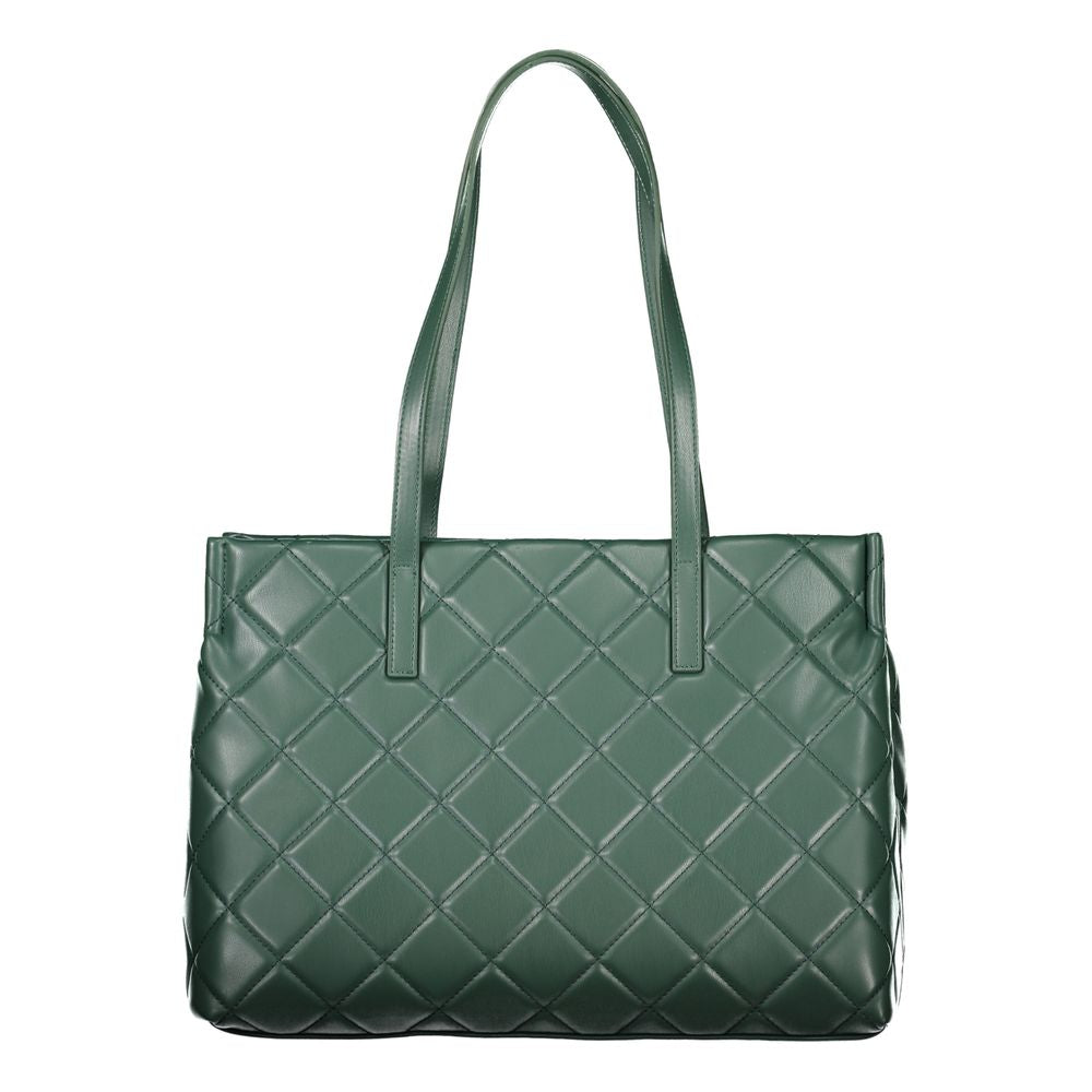 Verde Poliuretano Female Handbag