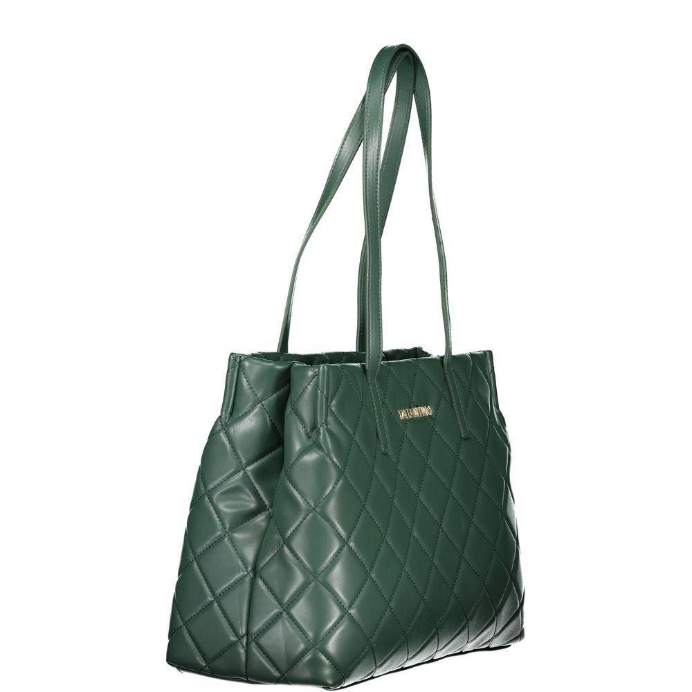 Verde Poliuretano Female Handbag