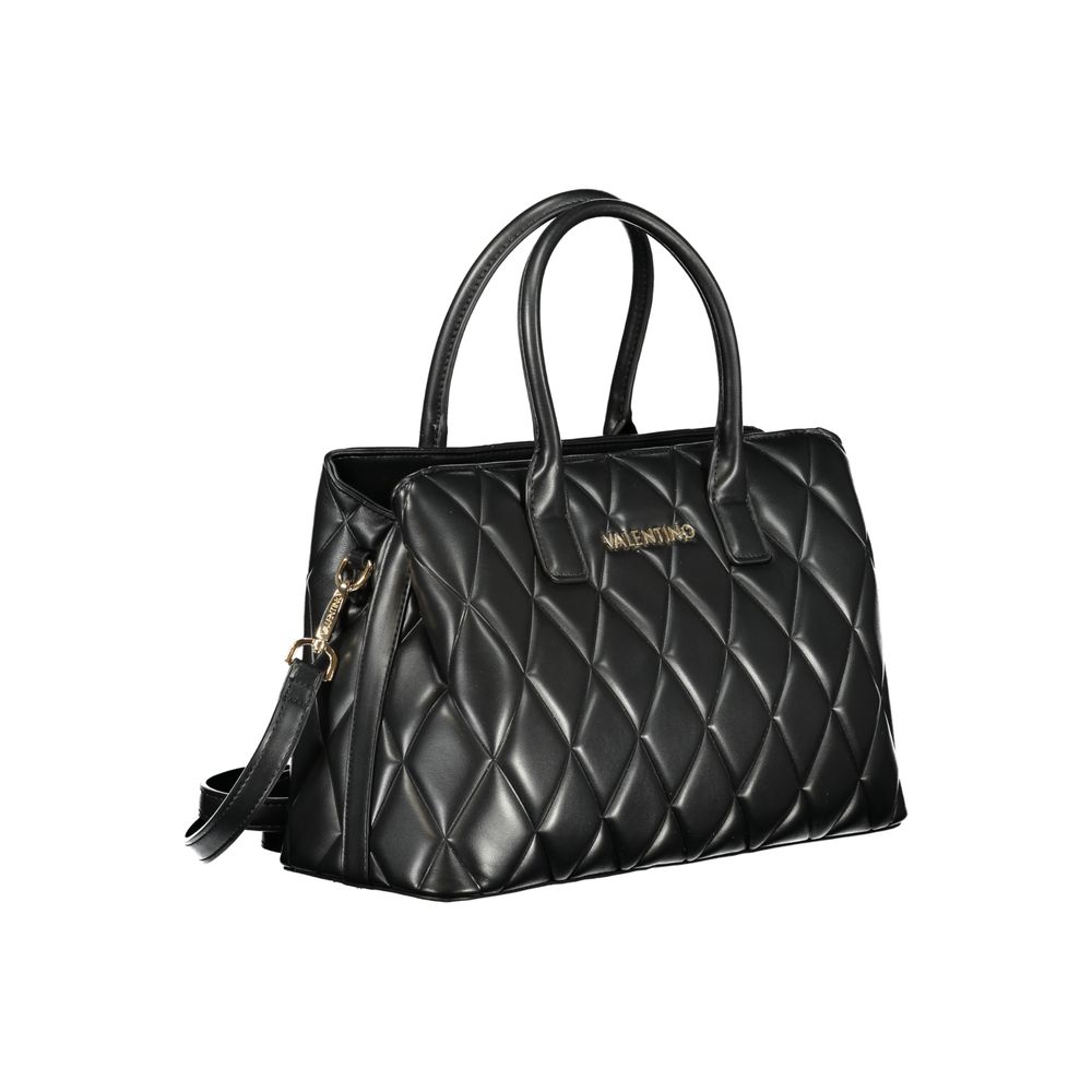Nero Polyurethane Women Handbag