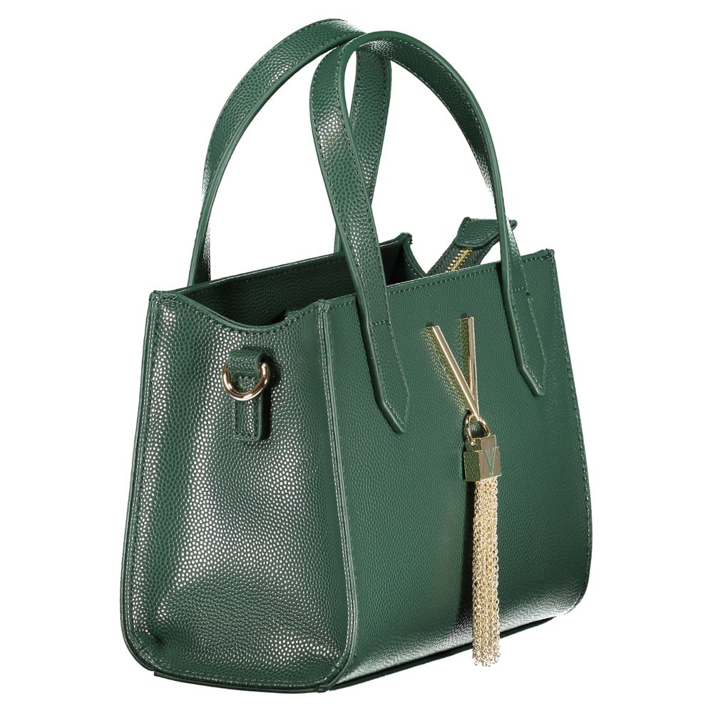 Verde Poliuretano Women Handbag