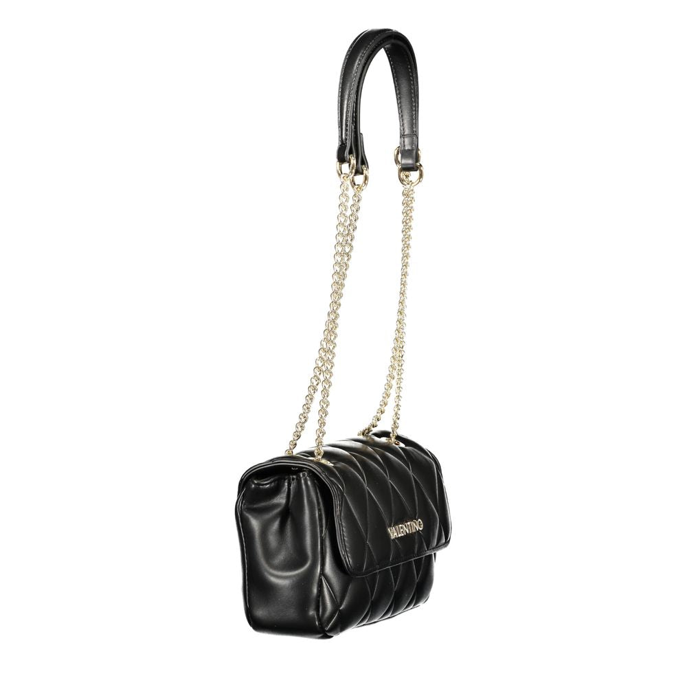 Nero Polyurethane Women Handbag