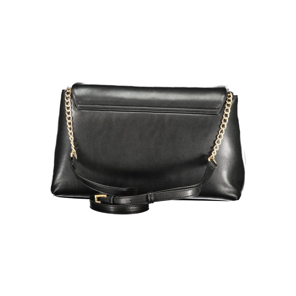 Nero Poliuretano Women Shoulder Bag