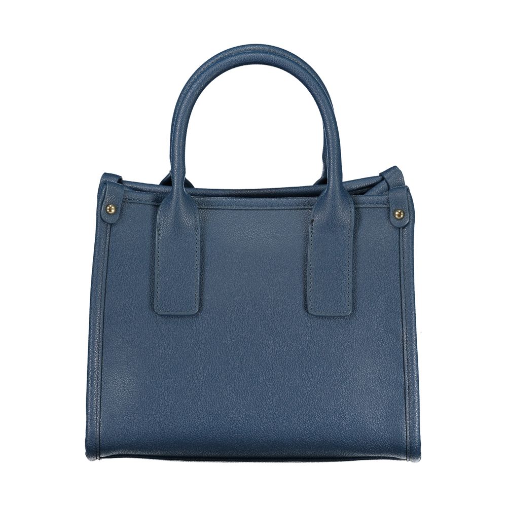 Blu Poliuretano Woman Handbag