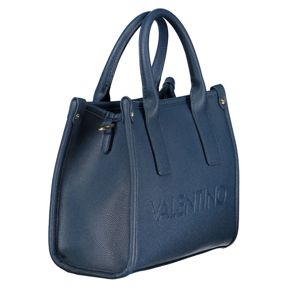 Blu Poliuretano Woman Handbag
