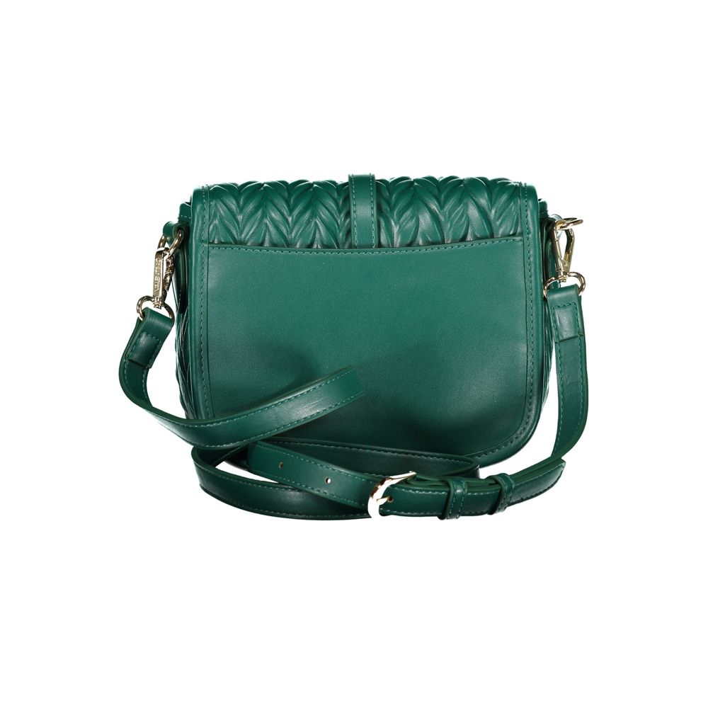 Verde Polyurethane Women Handbag