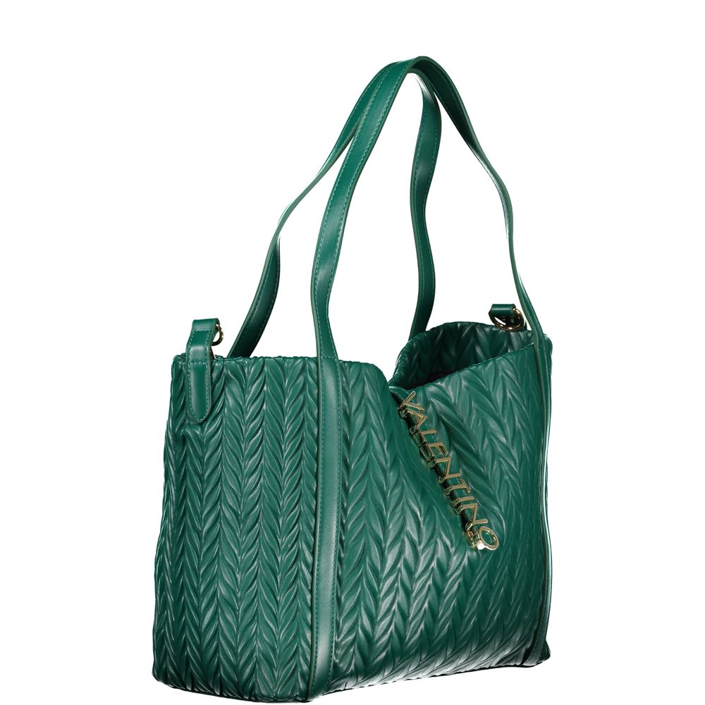 Verde Polyurethane Women Shoulder Bag
