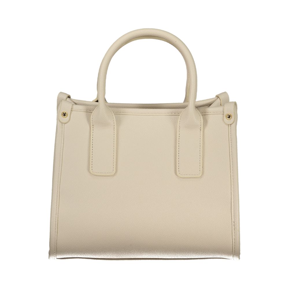 Beige Poliuretano Women Handbag