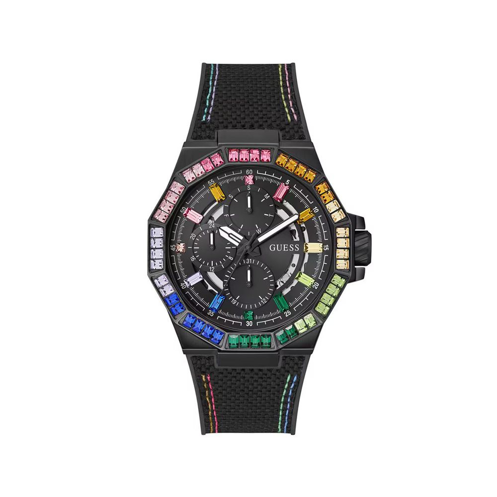 Black Synthetic Sport Watch