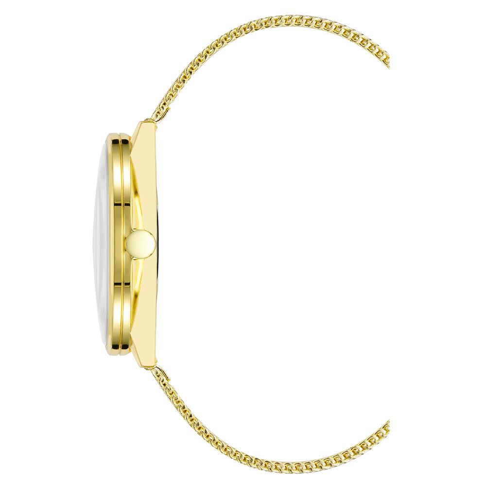 Gold Stainless Steel Bracelet Watch