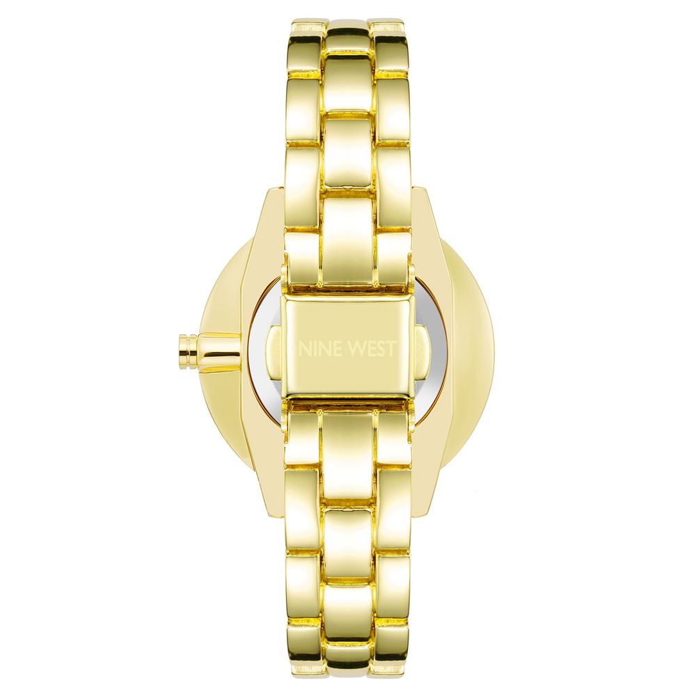 Gold Metal Dress Watch