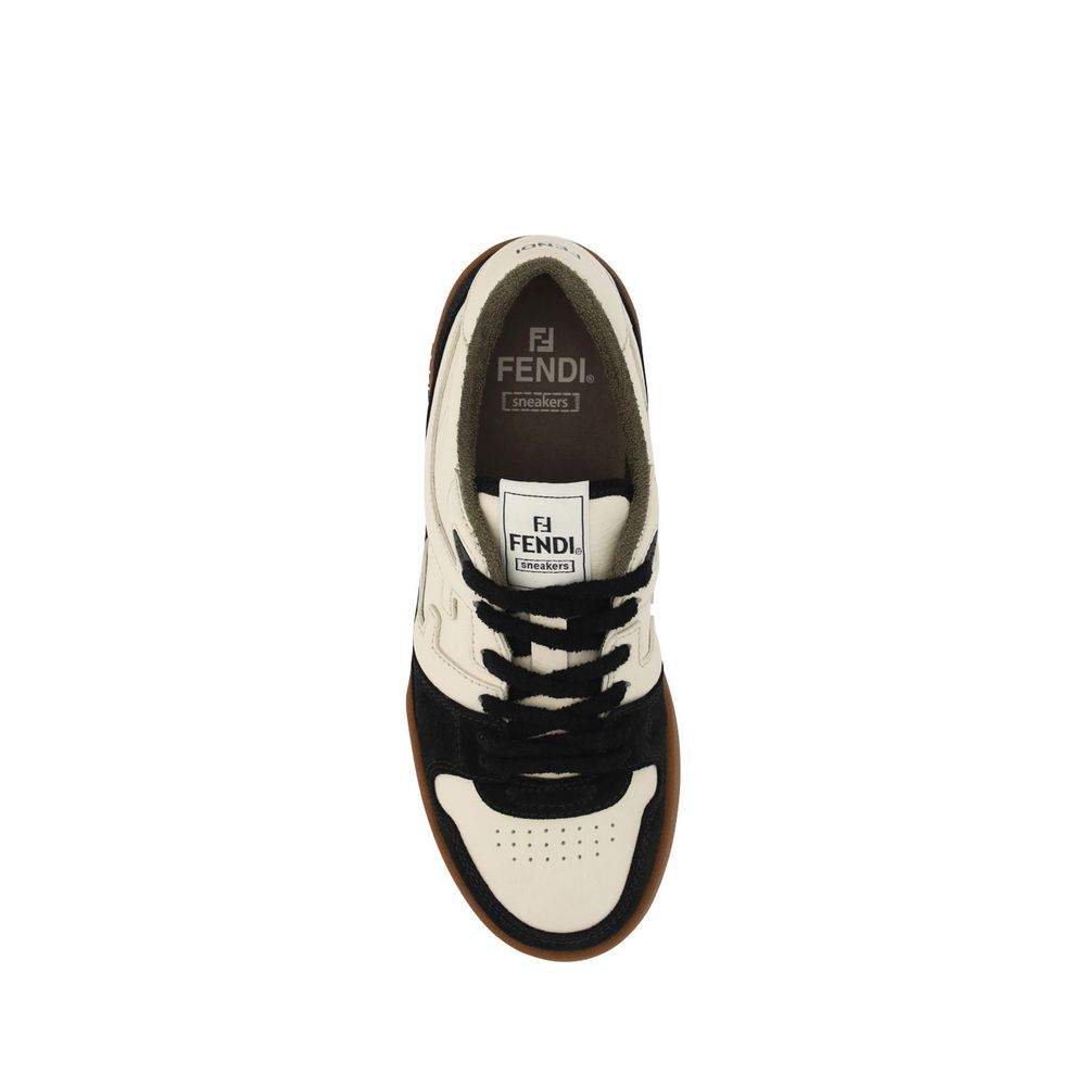 Black Calf Leather Bos Taurus Athletic Sneakers