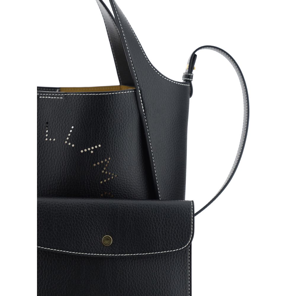 Black Polyamide Handbag