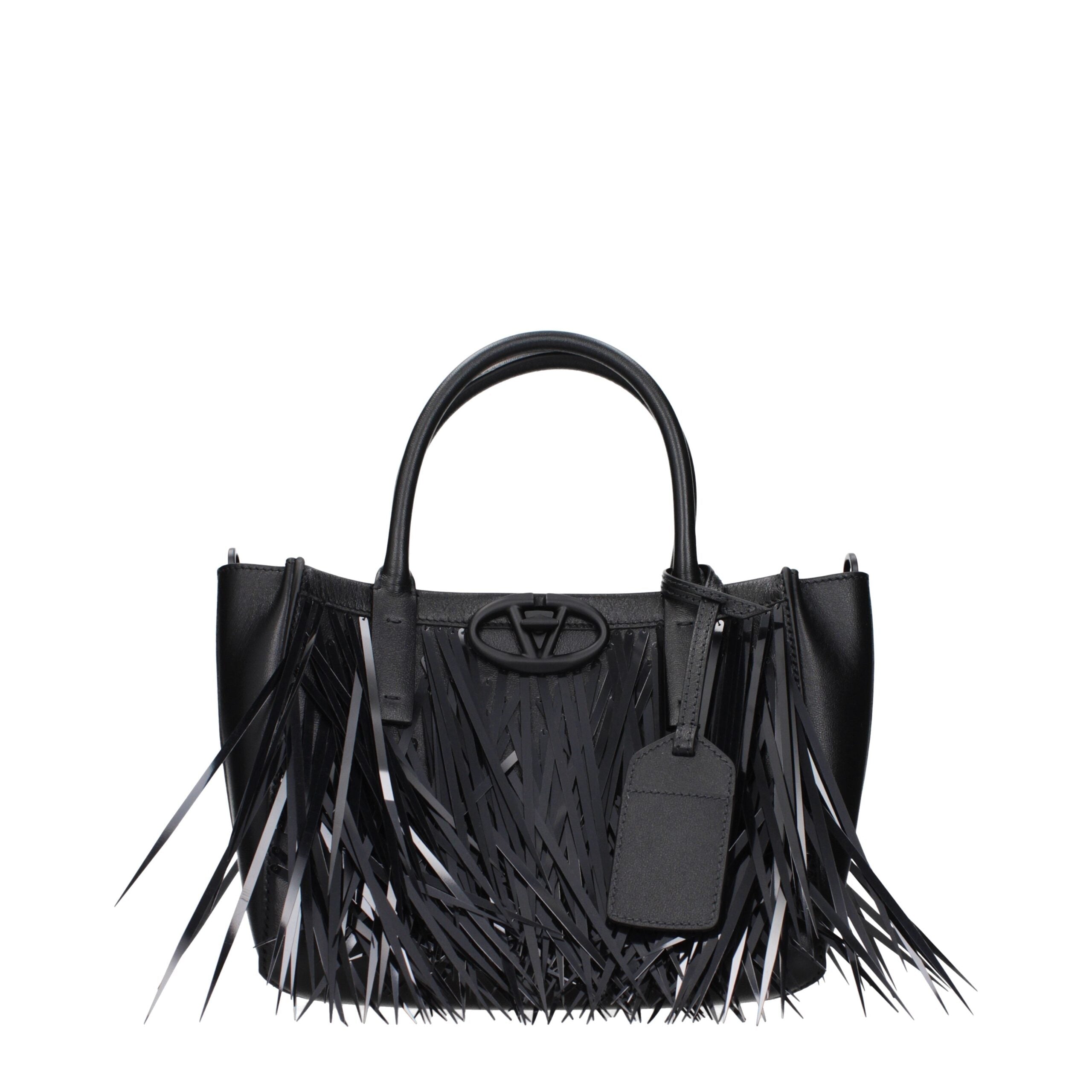 Black Leather Handbag