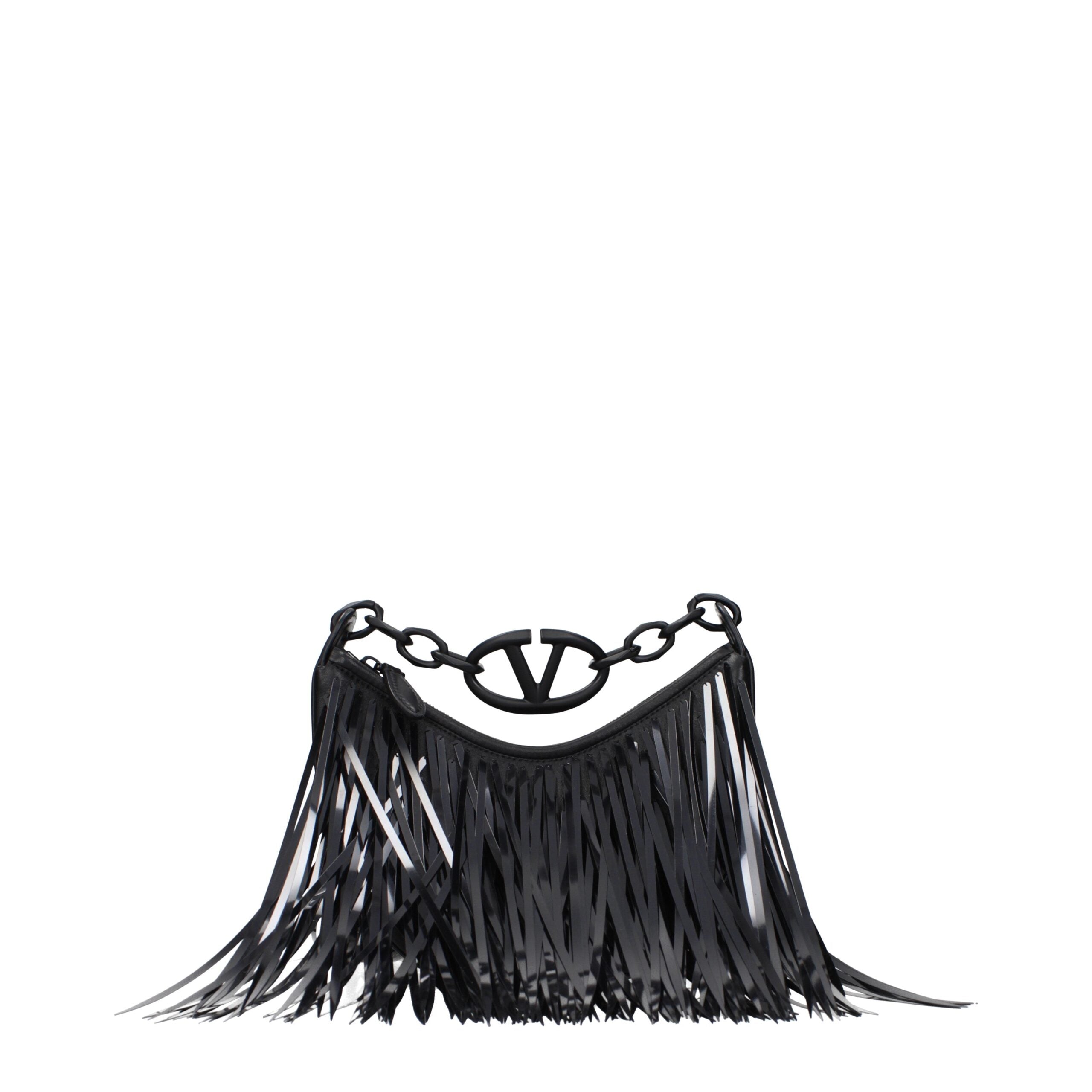 Black Leather Handbag