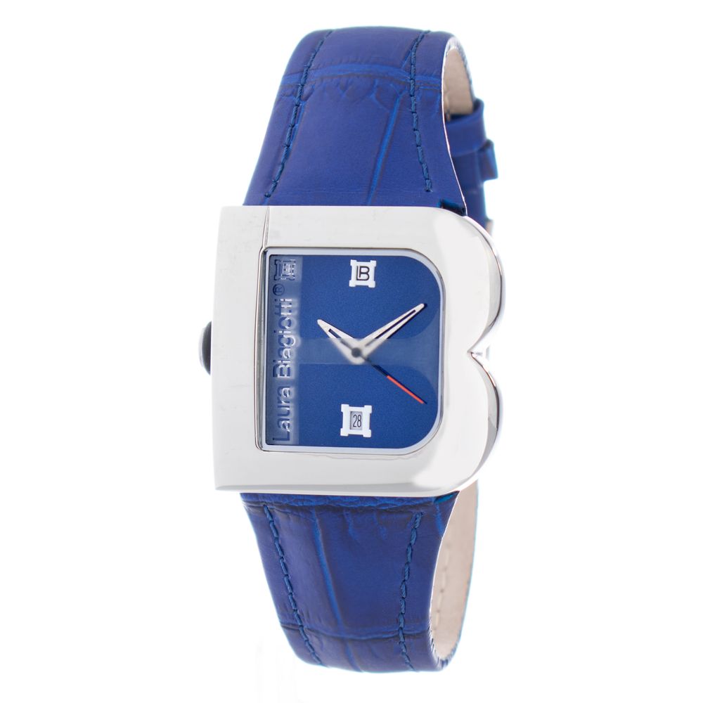 Multicolor Leather Dress Watch