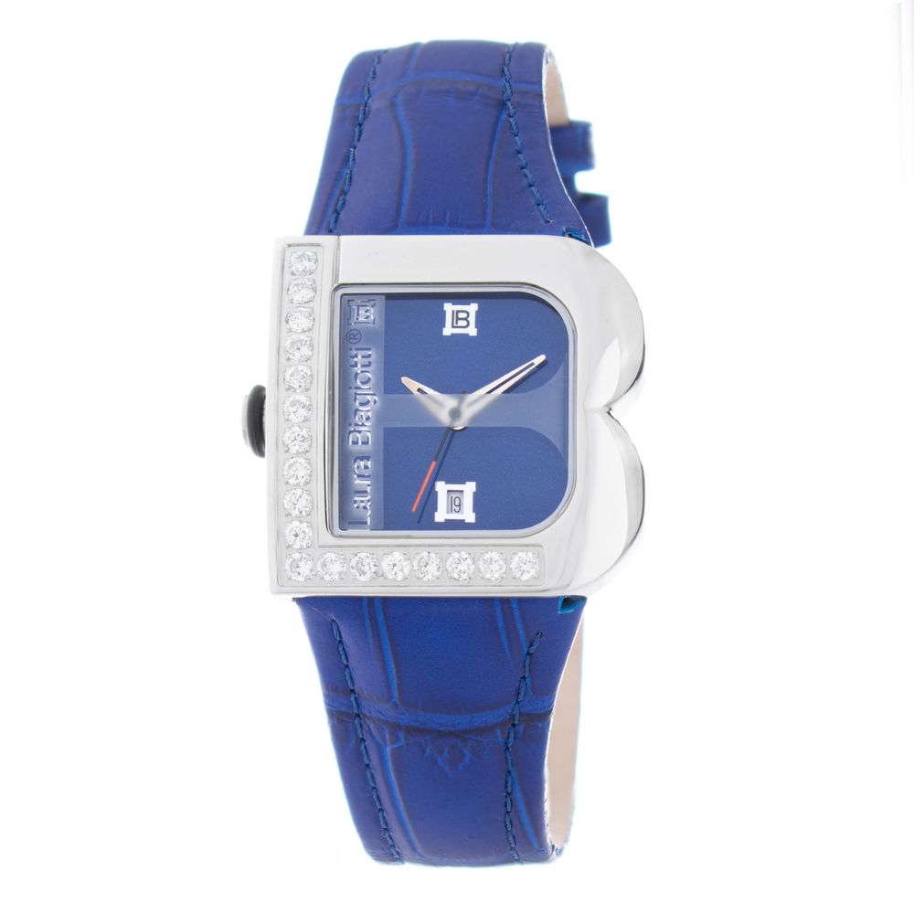 Multicolor Leather Dress Watch