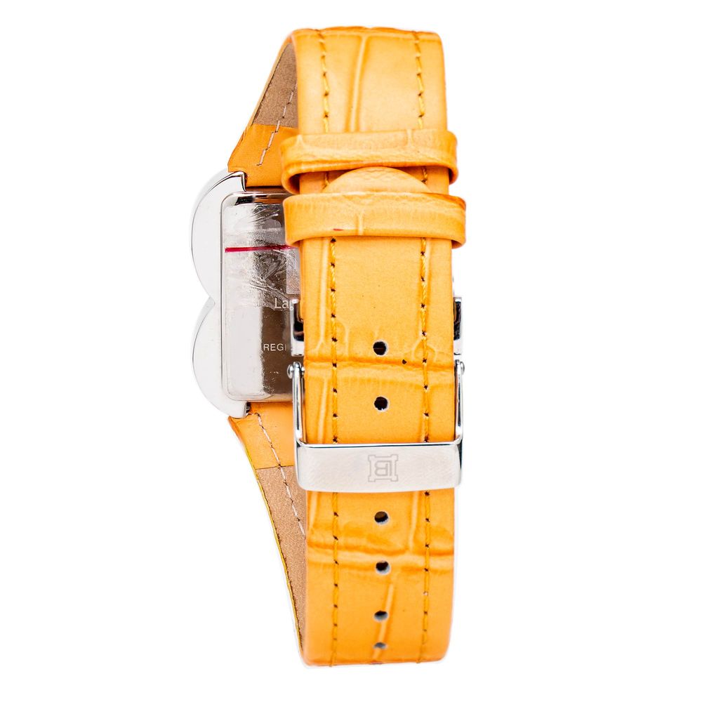 Orange Leather Watch