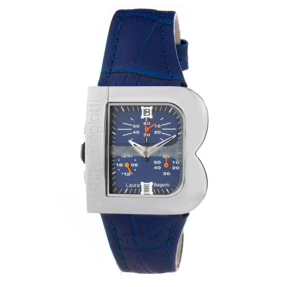 Multicolor Leather Dress Watch