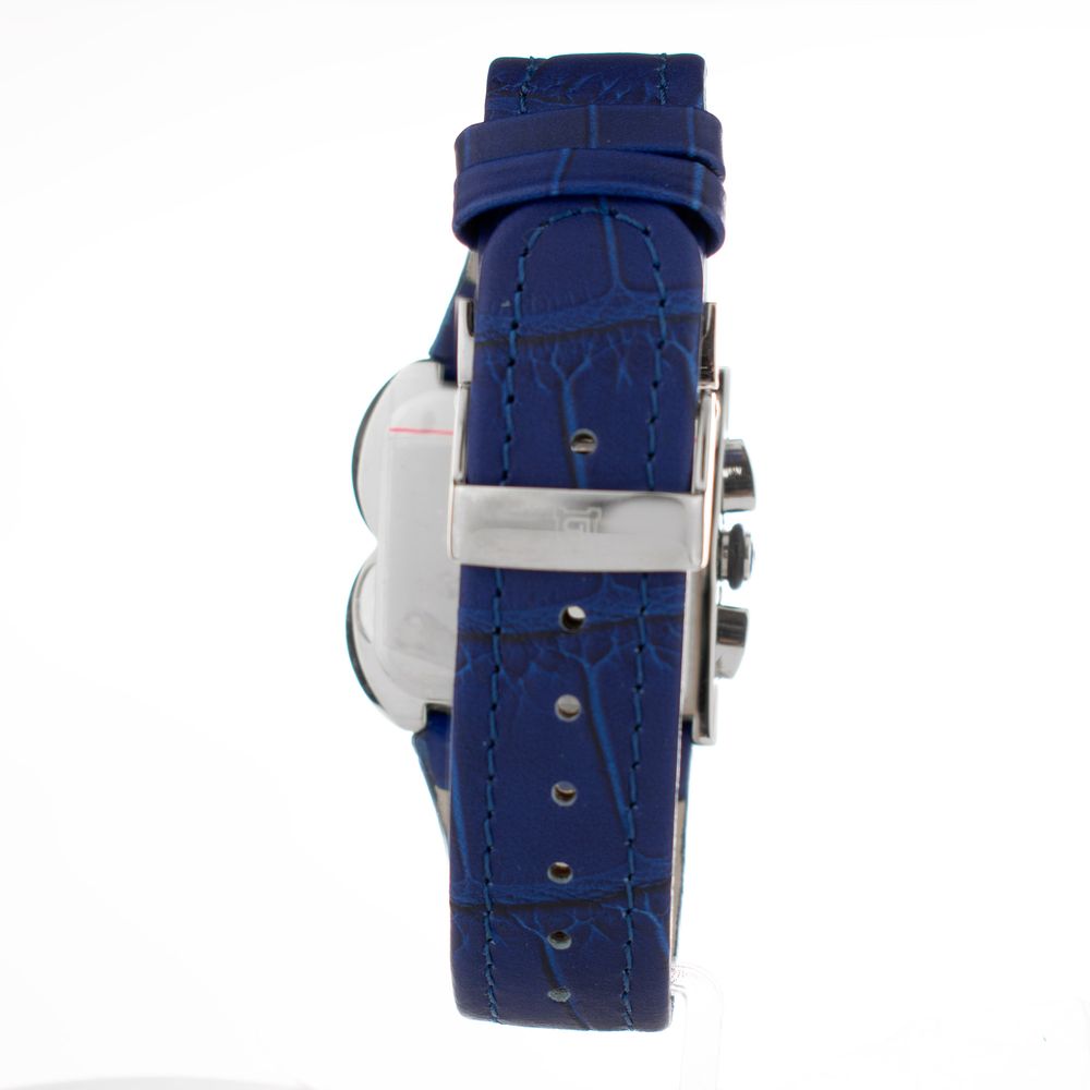 Multicolor Leather Dress Watch