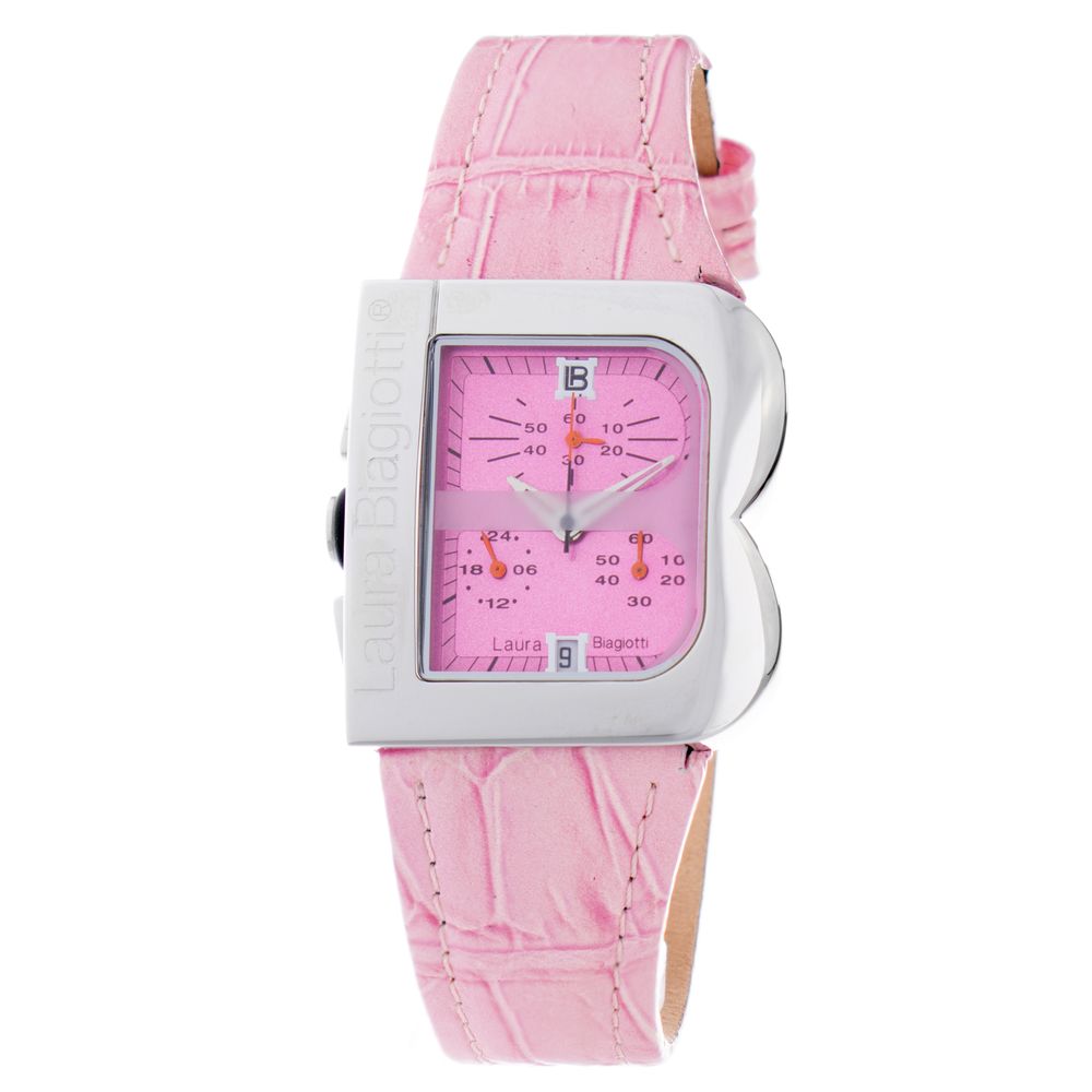 Multicolor Leather Dress Watch