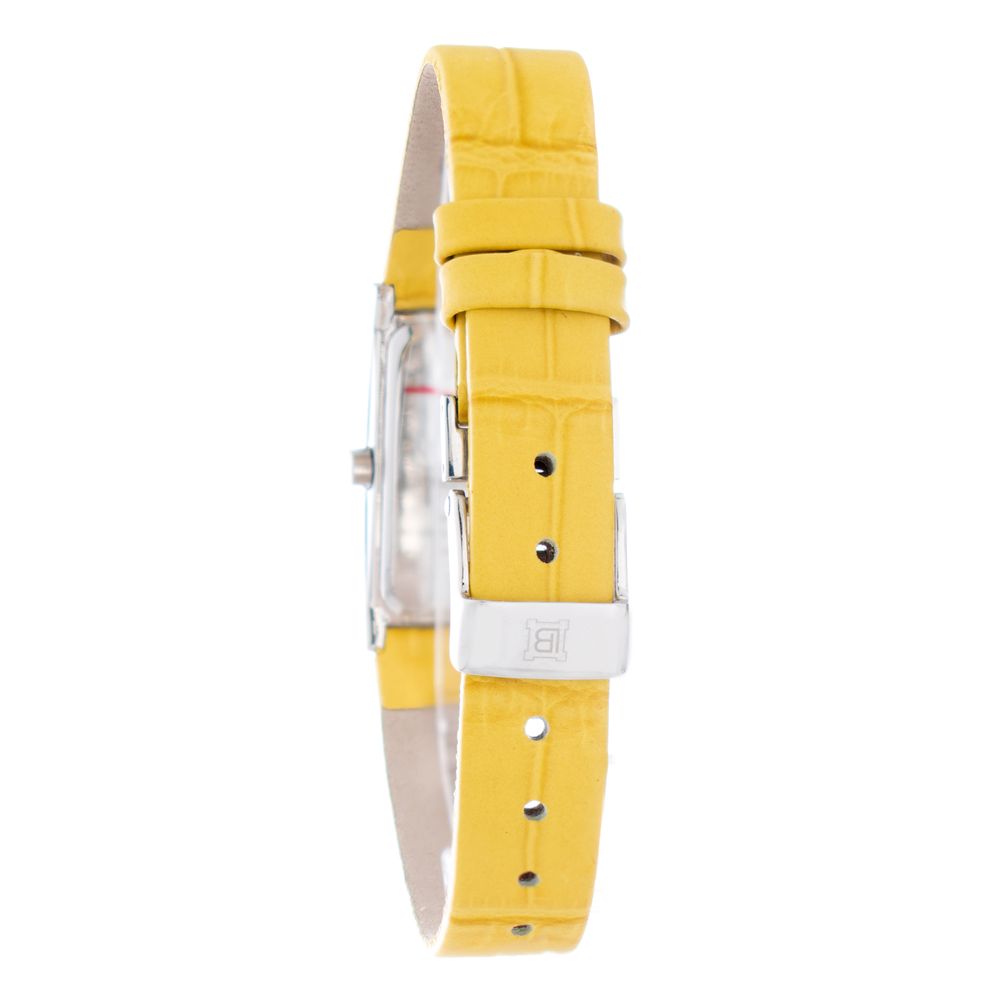 Bicolor Leather Dress Watch