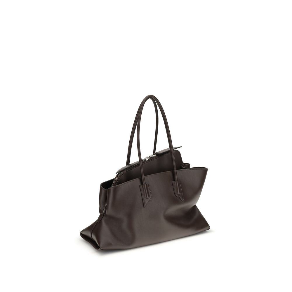 Brown Calf Leather Bos Taurus Handbag