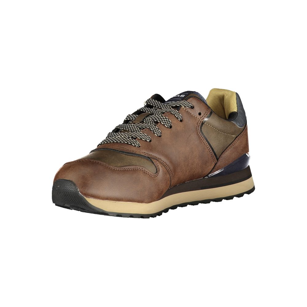 Marrone Poliuretano Men Sneaker