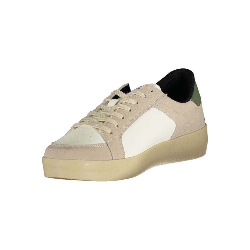 Bianco Polyurethane Men Sneaker