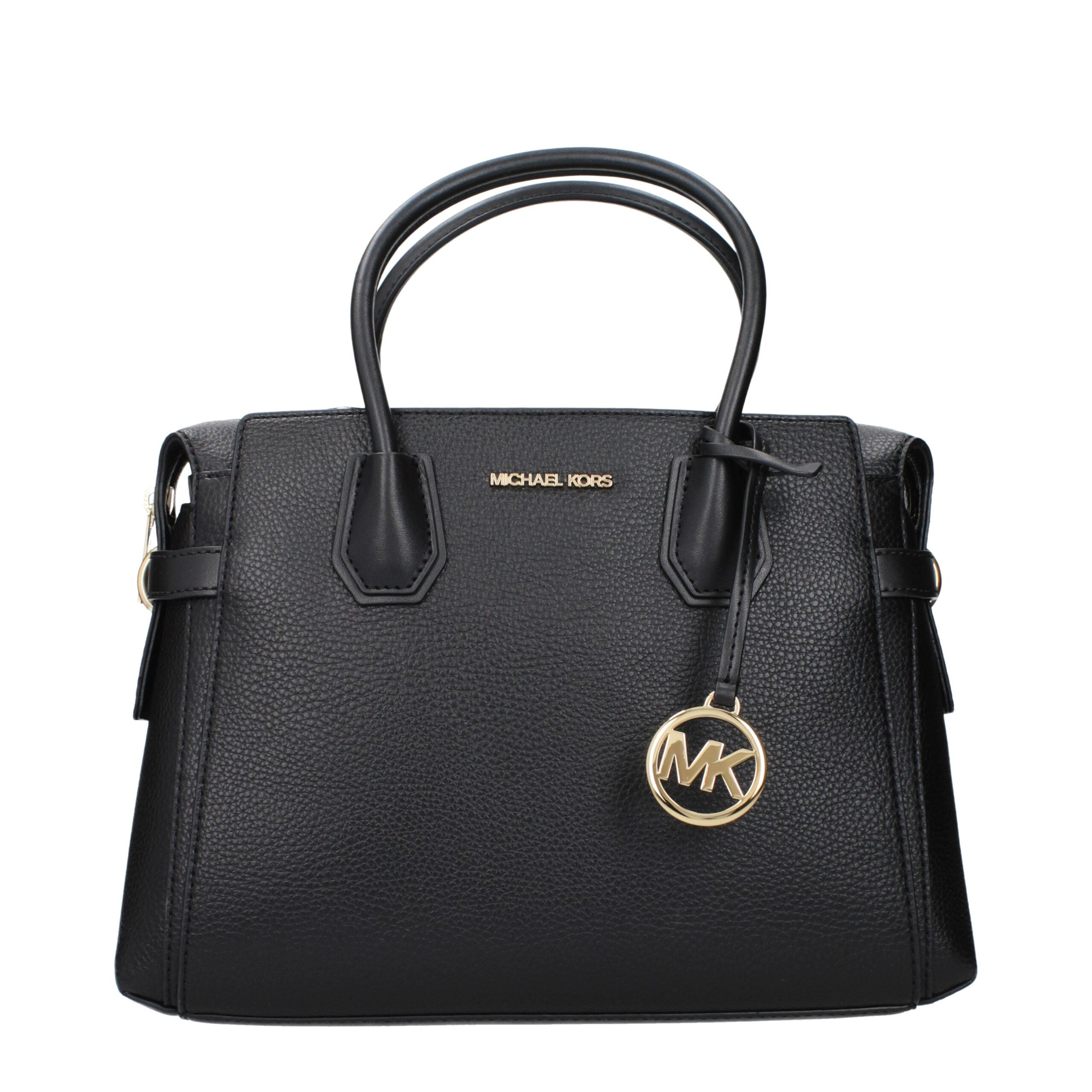 Black Leather Handbag