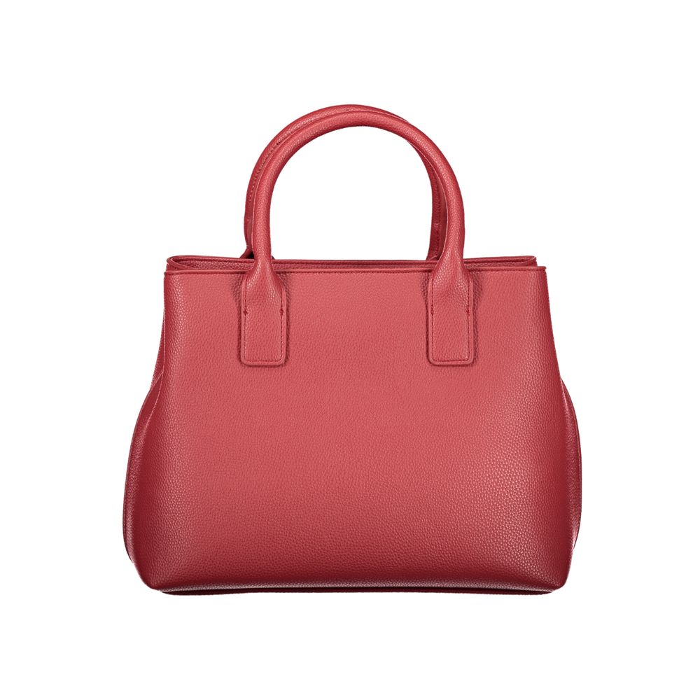 Rosso Poliuretano Women Handbag