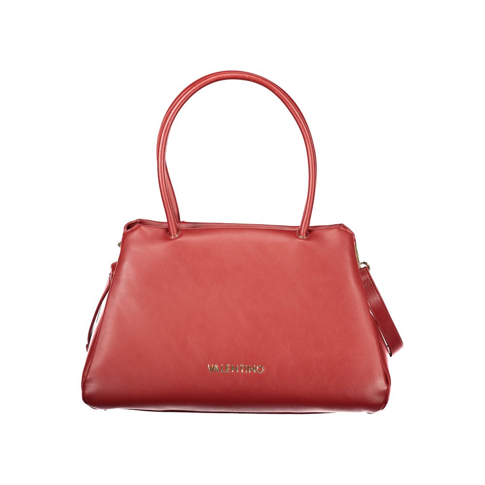 Rosso Poliuretano Woman Handbag