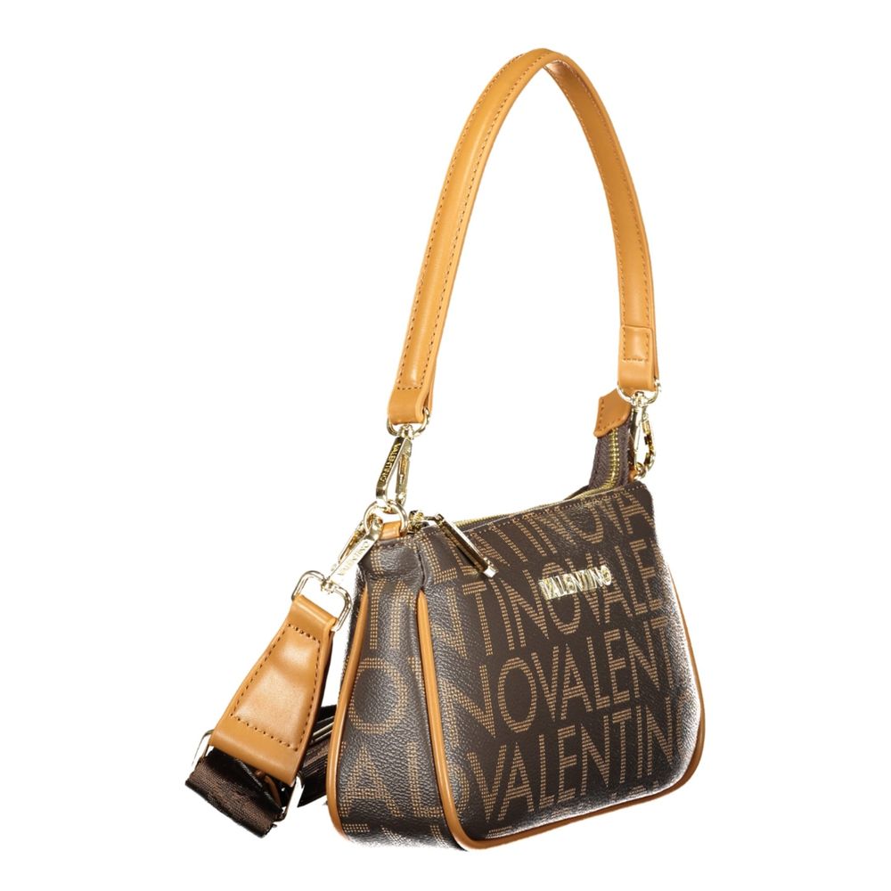 Marrone Poliuretano Women Handbag